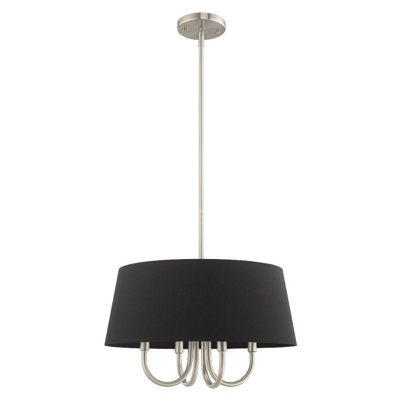 Livex Lighting Belclaire 4 - Light Chandelier in  Brushed Nickel