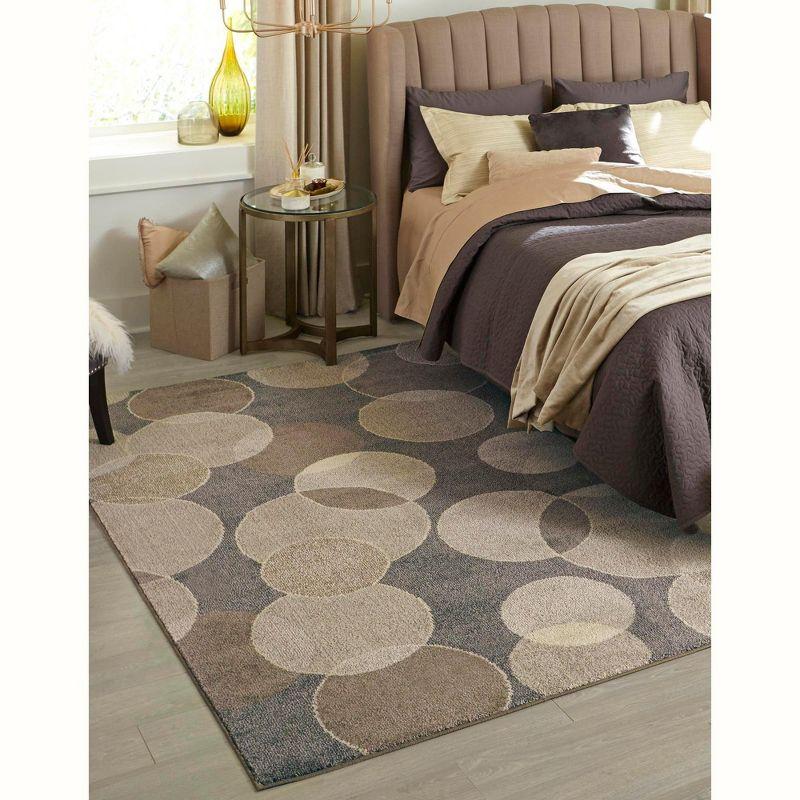 Unique Loom 8' 0 x 10' 0 Gray Chromatic Seaside Area Rug