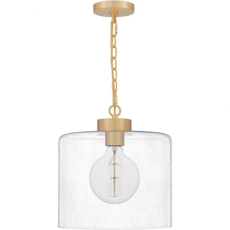 Quoizel Lighting Abner 1 - Light Pendant in  Aged Brass