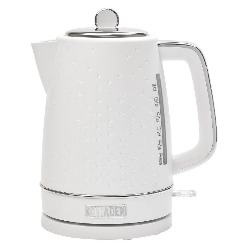 HADEN Starbeck White Electric Tea Kettle