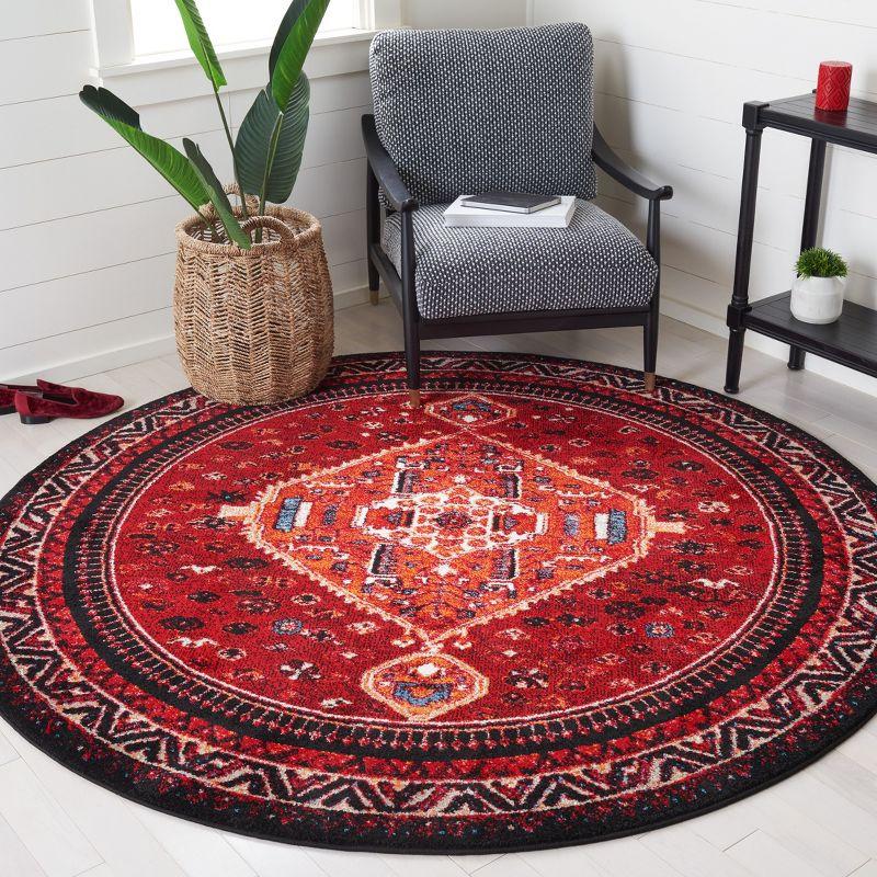 Vintage Hamadan VTH201 Power Loomed Area Rug  - Safavieh