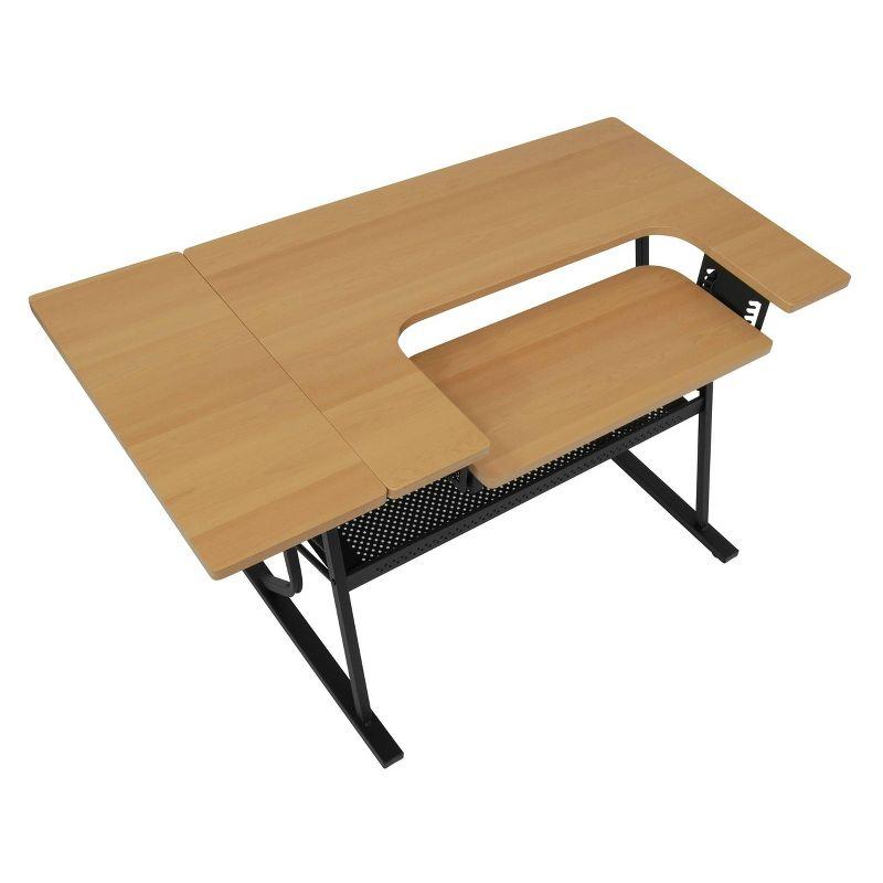 44.75" W x 23.5" D Sewing Table with Sewing Machine Platform