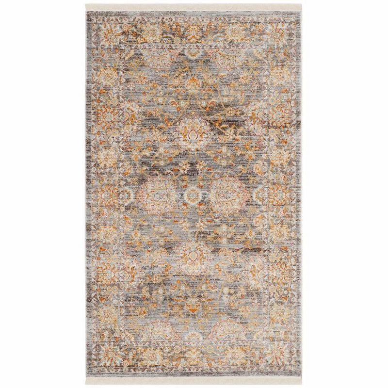Vintage Persian VTP469 Power Loomed Indoor Accent Rug - Light Brown/Multi - 3'x5' - Safavieh