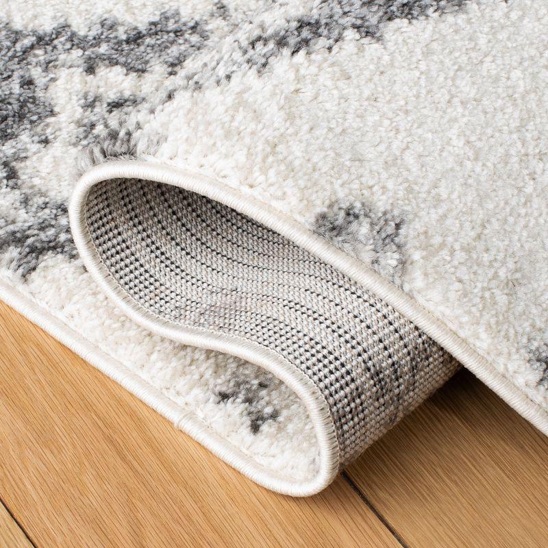 Tulum TUL655 Power Loomed Area Rug - Ivory/Grey - 8'9"x11'9" - Safavieh.