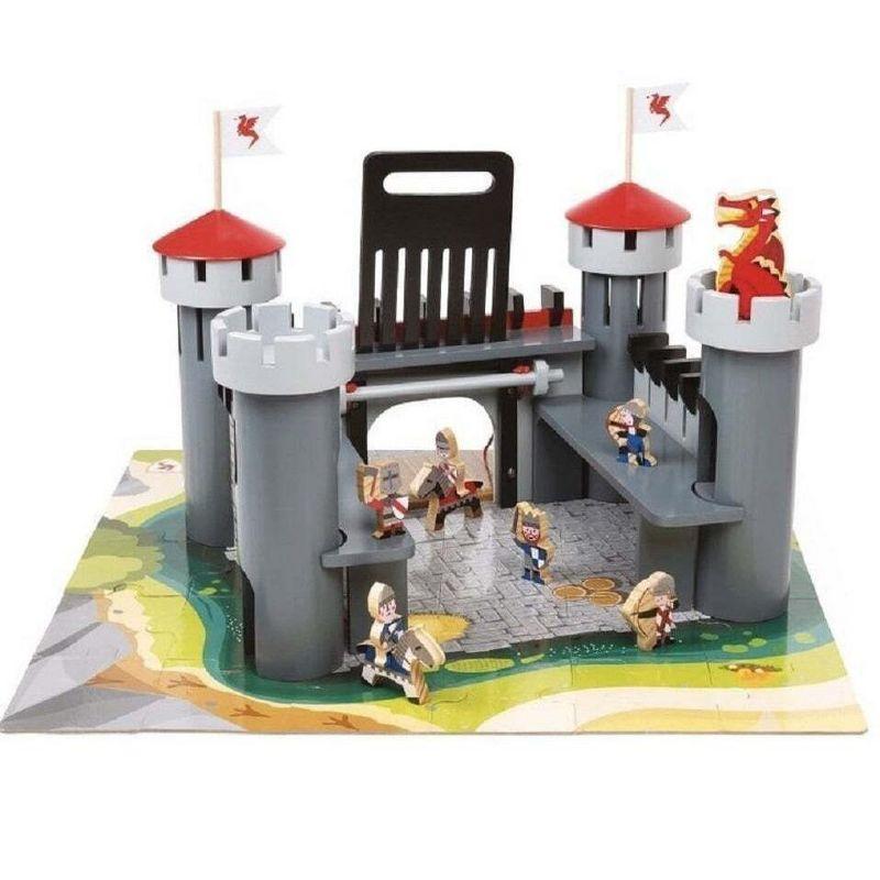 Alex Wooden Dragon Castle Set 55 Pieces