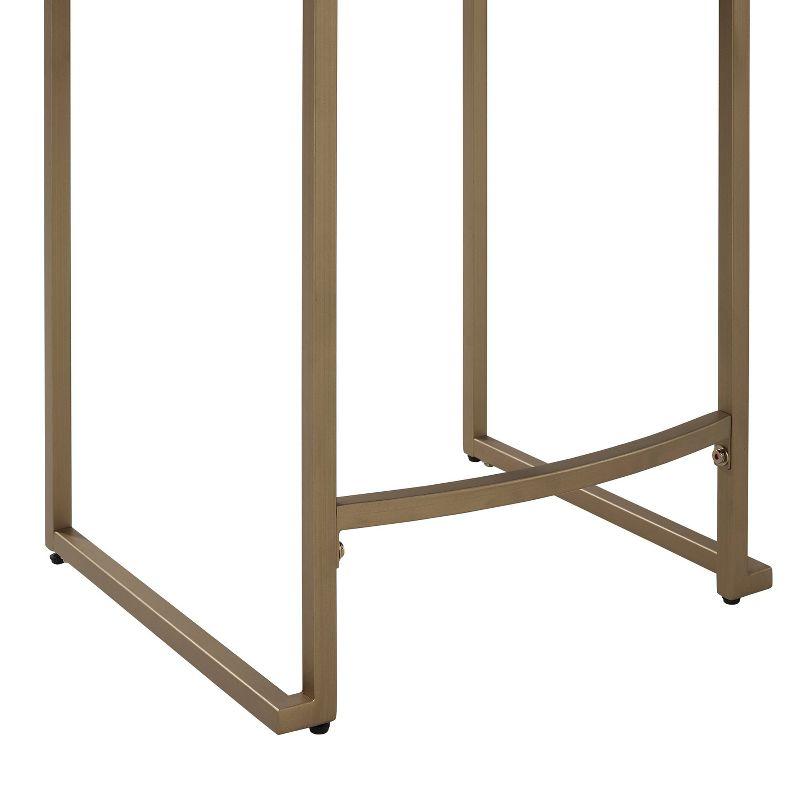 Progreso Upholstered Counter Stool with Metal Frame