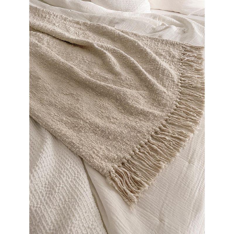 Cozy Hand Woven Throw Blanket