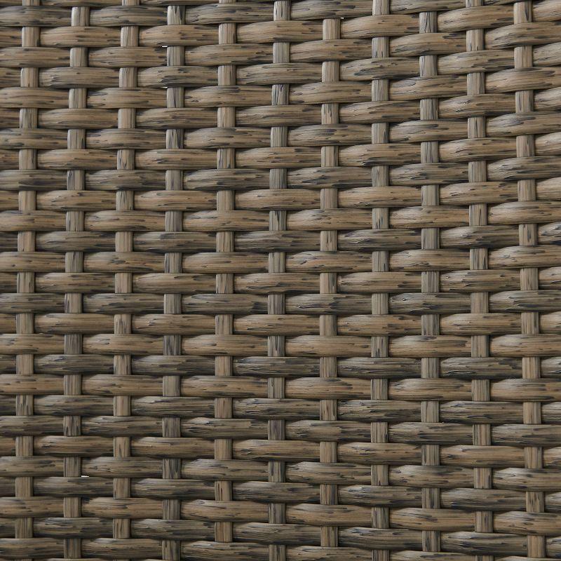 Rockport 77.13'' Polyethylene (PE) Wicker Outdoor Patio Sofa