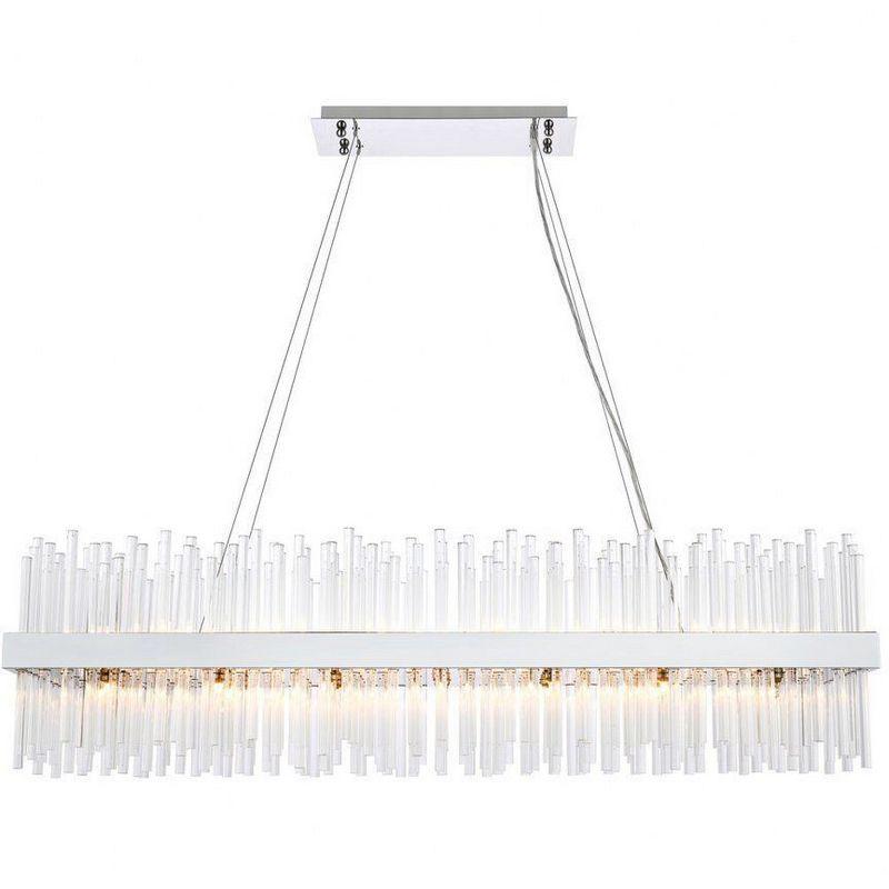 Elegant Lighting Dallas 28 - Light Chandelier in  Chrome