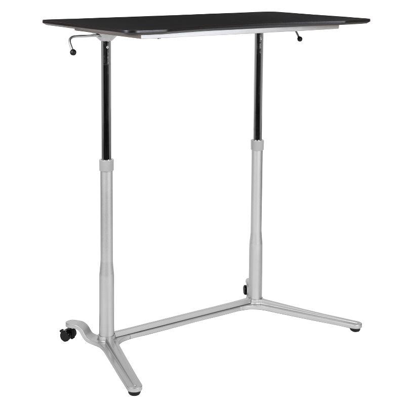 Flash Furniture Sit-Down, Stand-Up Ergonomic Computer Desk - Standing Desk