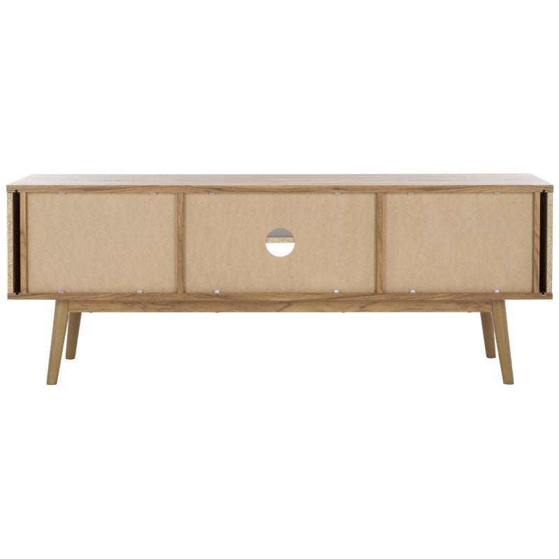 Aphra 2 Door 2 Shelf Media Stand - MED9624 - Oak - Safavieh