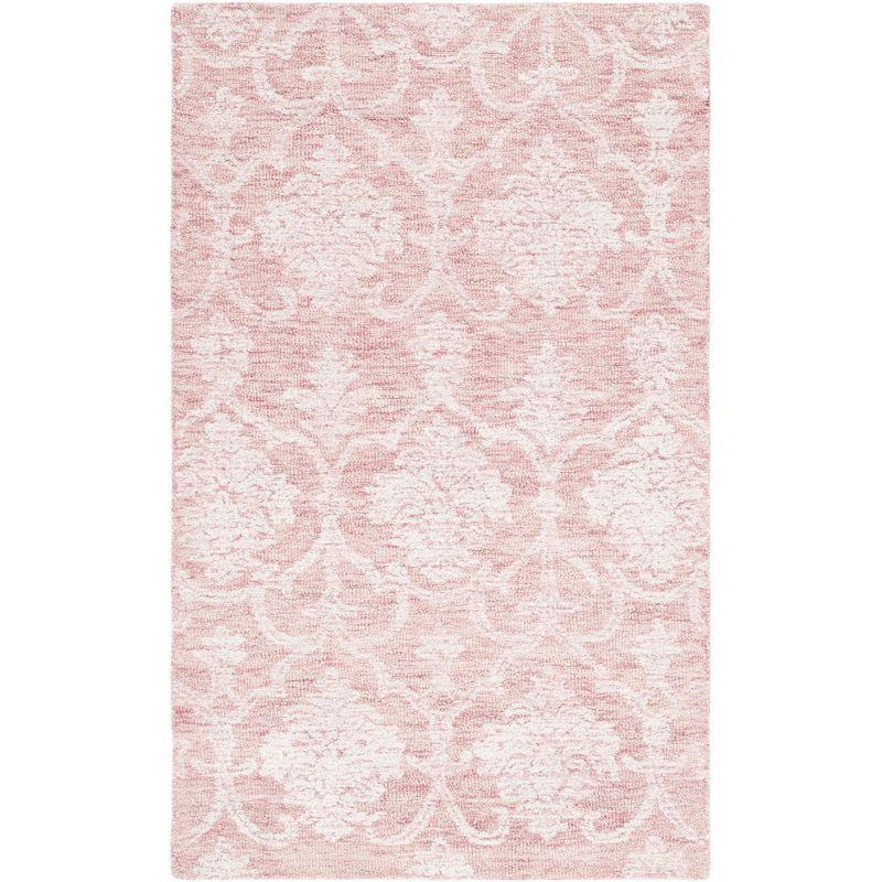 Metro MET996 Hand Tufted Indoor Accent Rug - Pink/Ivory - 3'x5' - Safavieh