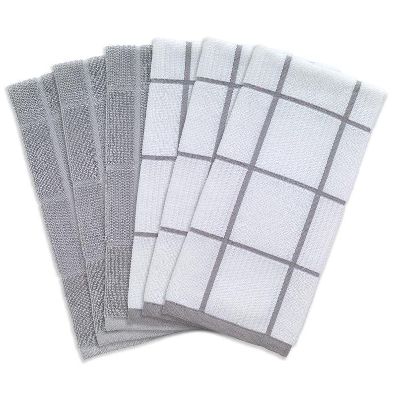 T-fal Solid and Check Dish Cloth