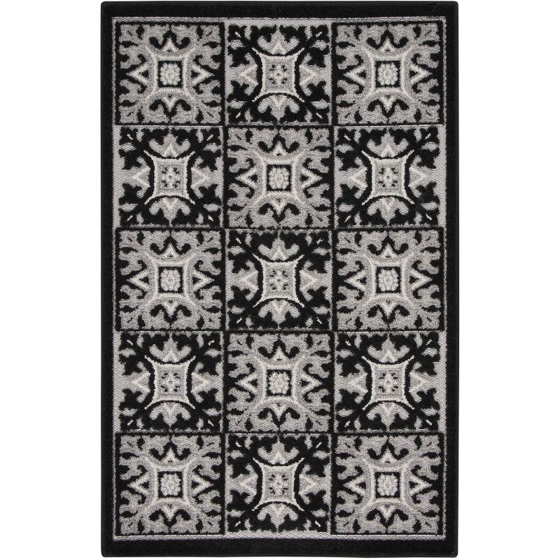 Nourison Aloha Modern Mosaic Outdoor Rug