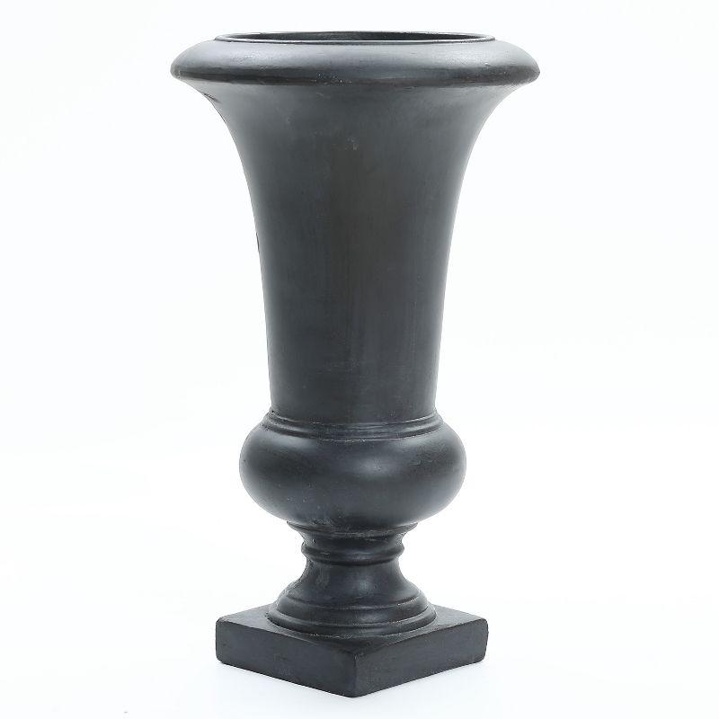 LuxenHome 22.75" H Slim MgO Urn Planter Gray