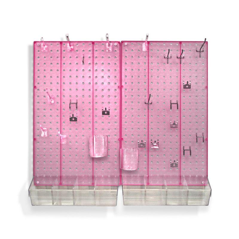 70-Piece Pegboard Organizer Kit (2- 13.5" x 22")