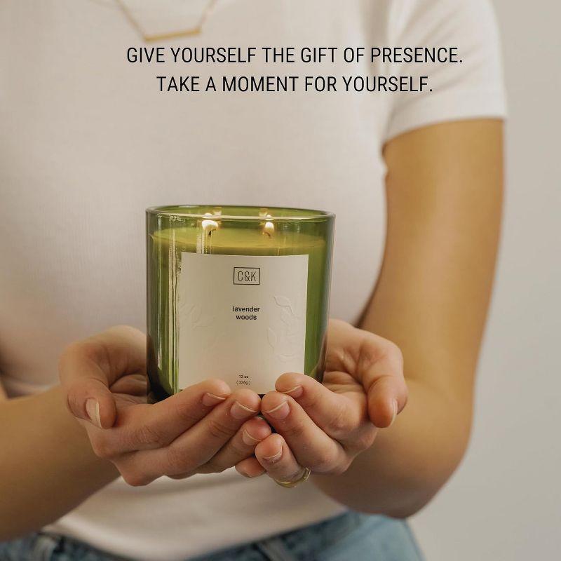 Craft & Kin Premium Soy Candle Lavender Woods