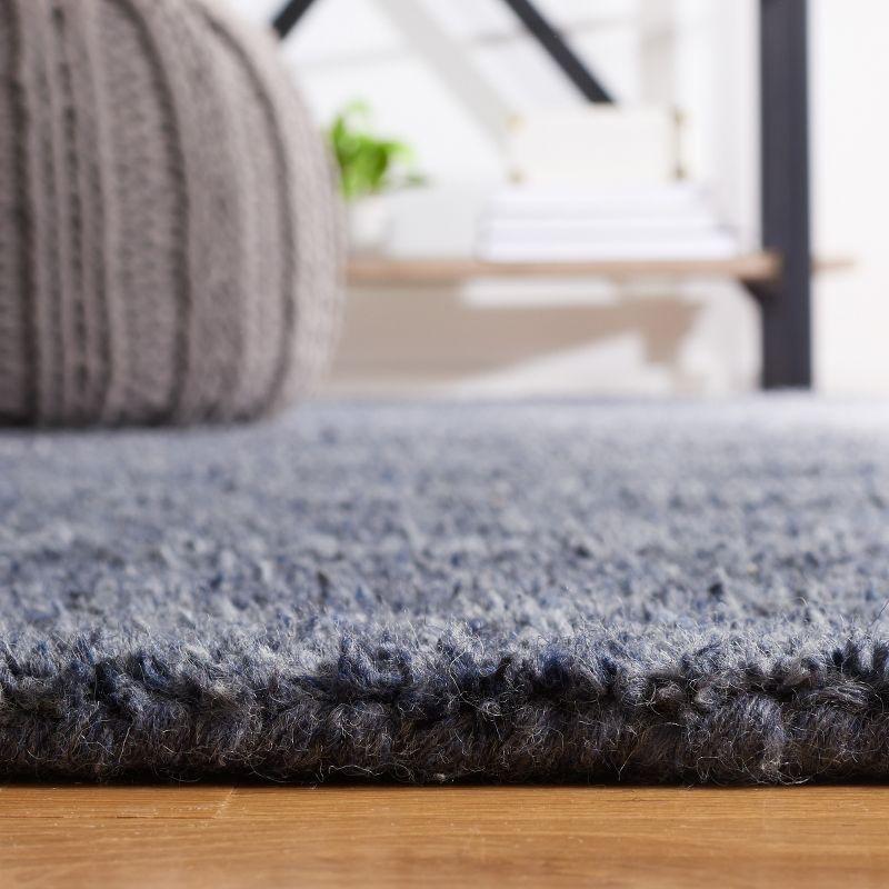 Himalaya HIM413 Handmade Area Rug - 6'x9' - Black/Grey - Safavieh