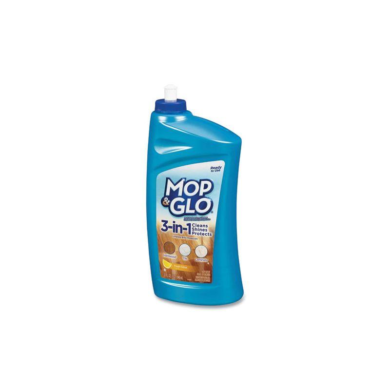 MOP & GLO Triple Action Floor Cleaner, Fresh Citrus Scent, 32 oz Bottle