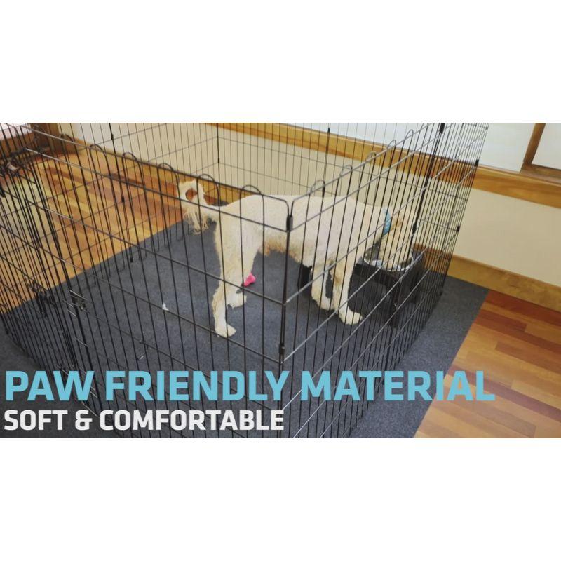 XL Dog Playpen Mat, Reusable Puppy Pad For Pet Training, Housebreaking, And Incontinence – Absorbent, Waterproof, Non-Slip, Machine Washable