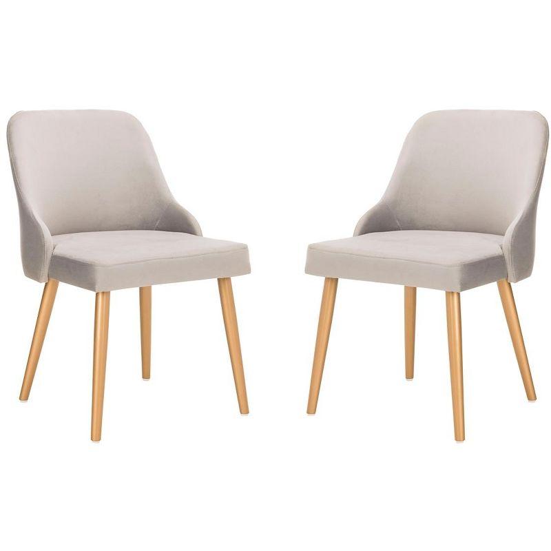 Lulu Upholstered Dining Chair (Set of 2)  - Safavieh