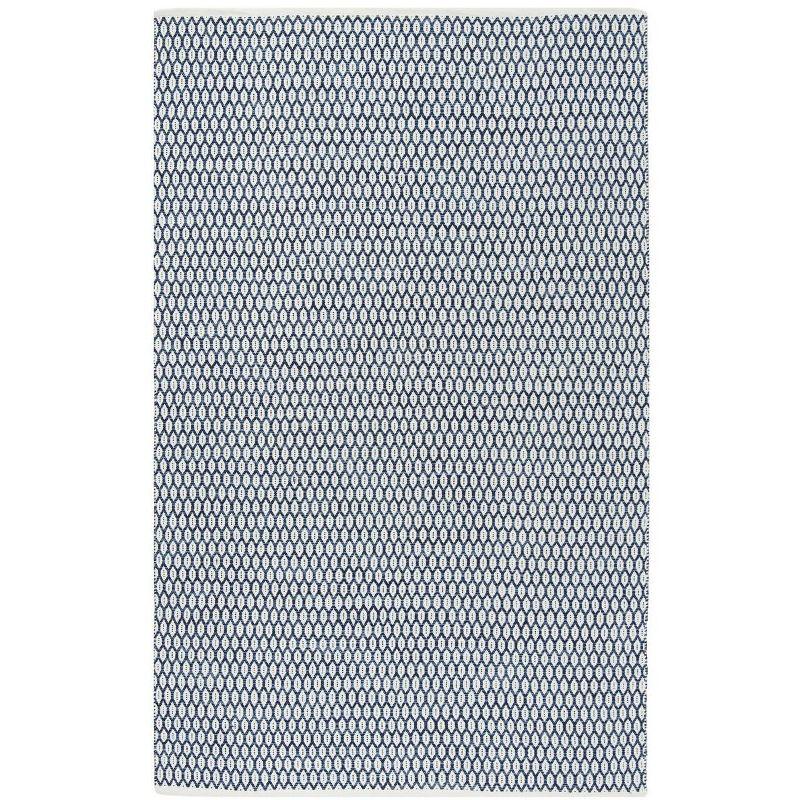 Montauk MTK608 Hand Woven Indoor Area Rug - Navy/Ivory - 5'x8' - Safavieh