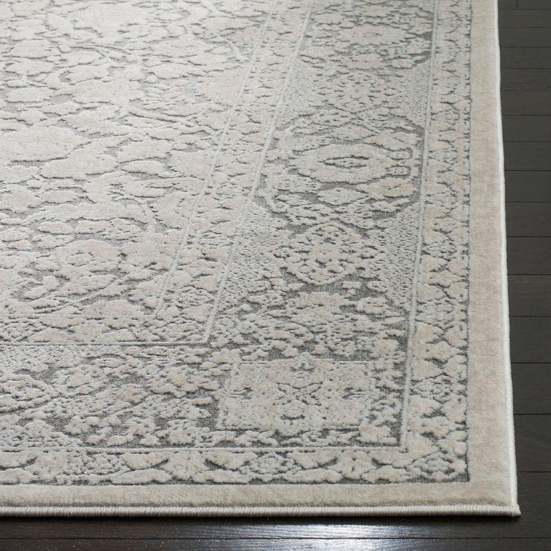 Reflection RFT667 Power Loomed Area Rug - Dark Grey/Cream - 8'9"x11'9" - Safavieh.