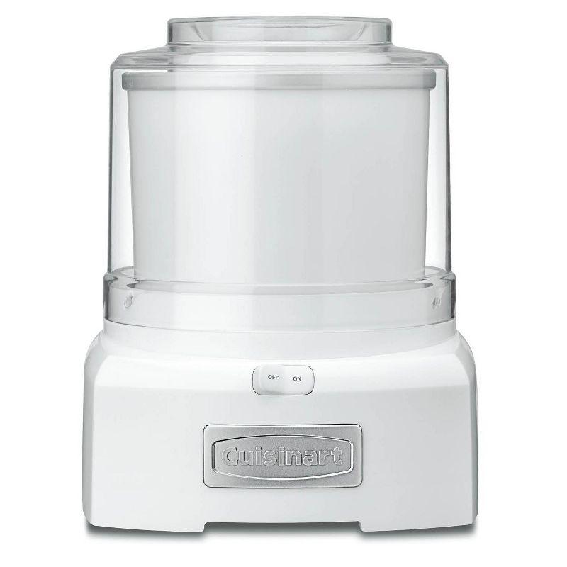 Cuisinart Automatic Frozen Yogurt and Ice Cream and Sorbet Maker - White - ICE-21P1: BPA-Free, 48oz Capacity, 20 Min Cycle