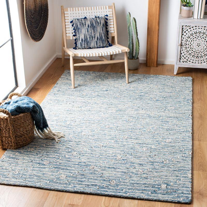 Micro-Loop MLP178 Hand Tufted Area Rug - Light Blue/Ivory - 4'x6' - Safavieh.