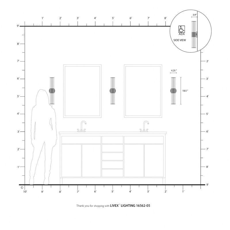 Willa Arlo™ Interiors Collingwood 2 - Light Dimmable Vanity Light
