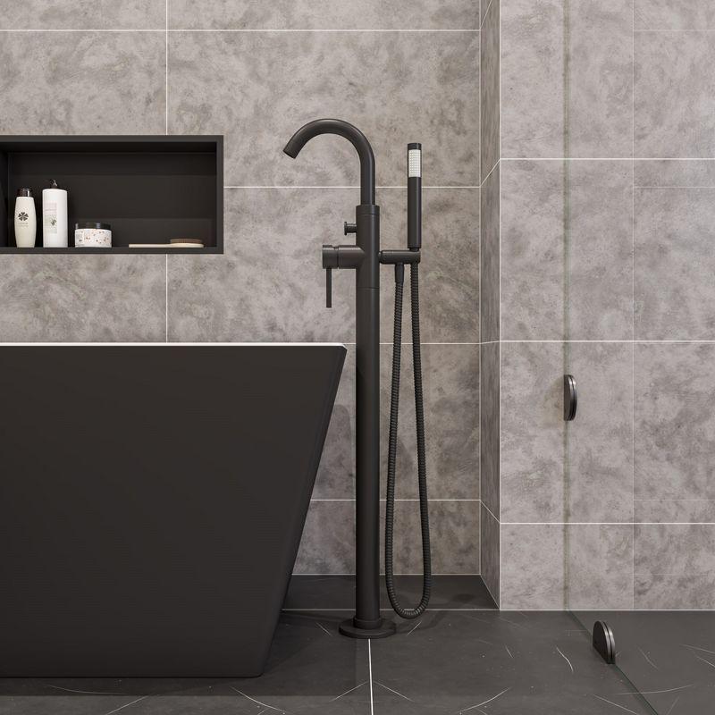 Adhesive Stainless Steel Shower Shelf