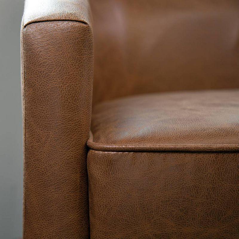 Classic Swivel Barrel Chair - WOVENBYRD