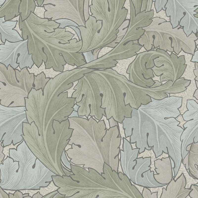 William Morris at Home Acanthus Sage & Duck Egg Wallpaper