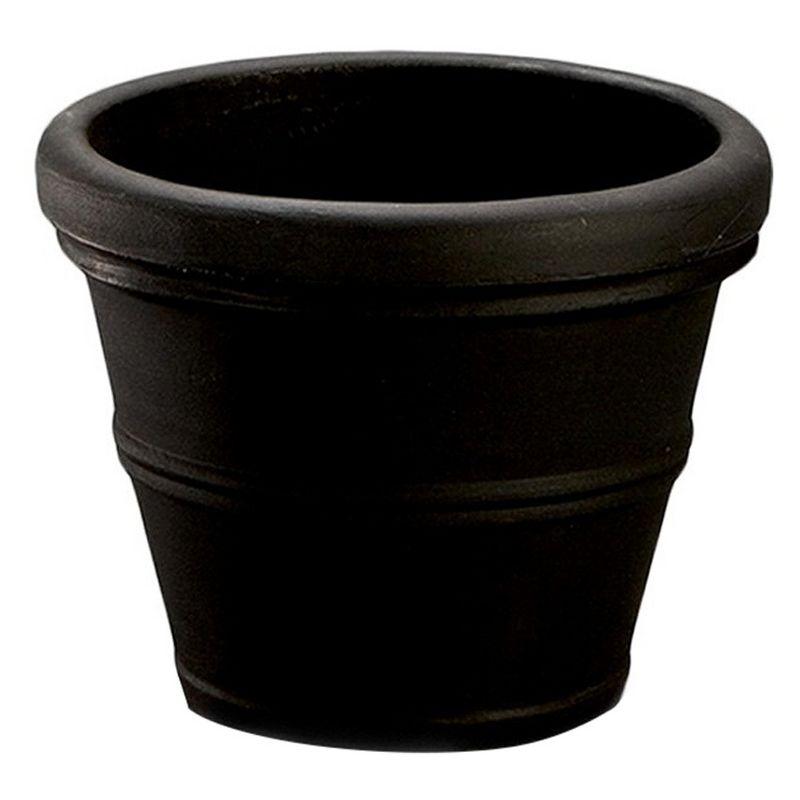 Rolled-Rim Planter Pot