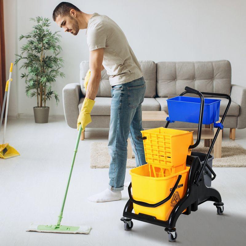 HomCom Mop Bucket Set