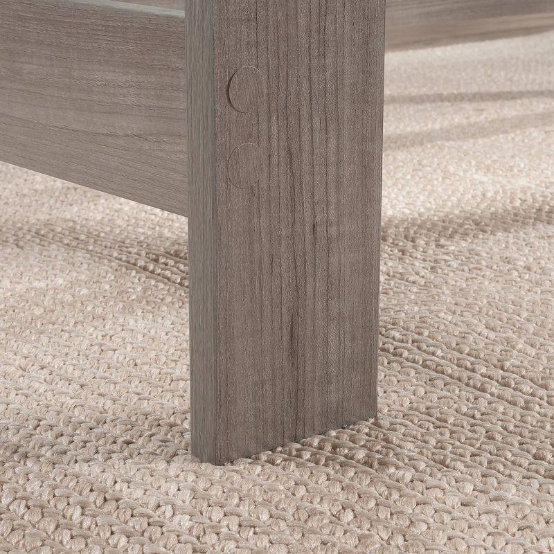 Sauder Writing Desk in Silver Sycamore