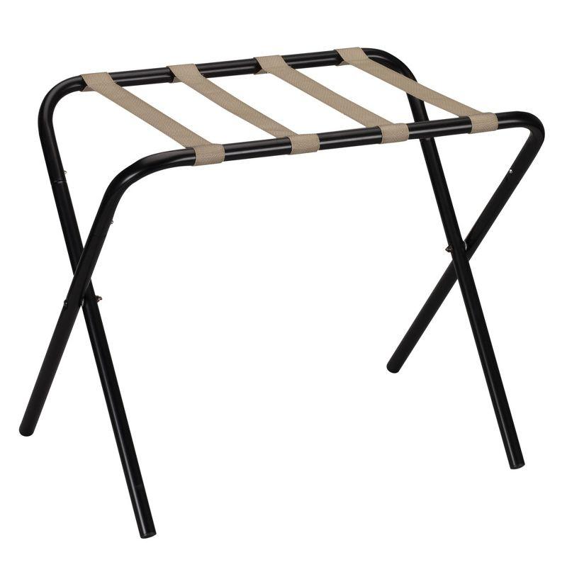 Household Essentials Folding Metal Luggage Rack