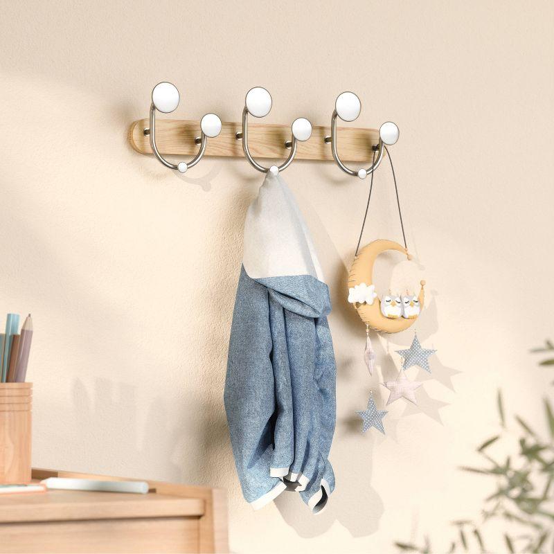 Melody Wall 9 - Hook Wall Mounted Coat Rack