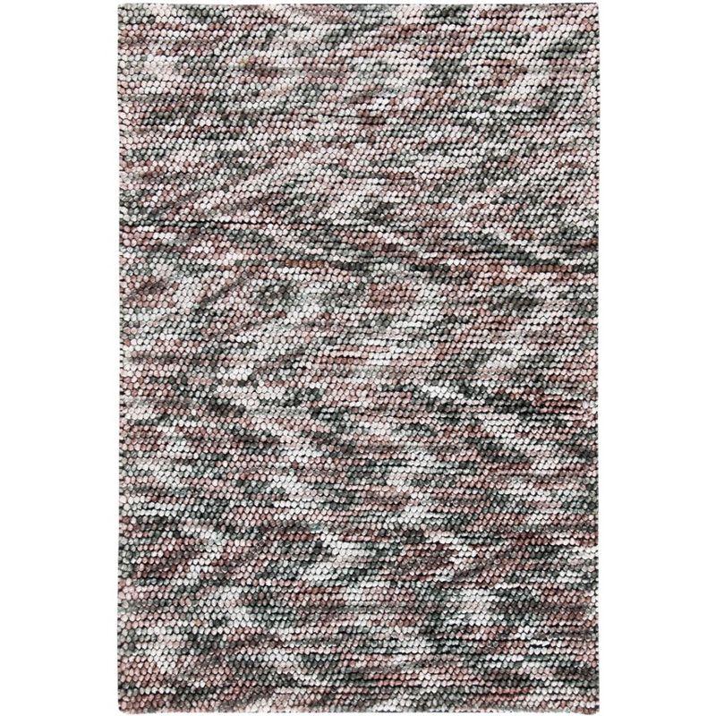 Antiquity AT551 Handmade Tufted Area Rug - Brown/Ivory - 4' X 6' - Safavieh