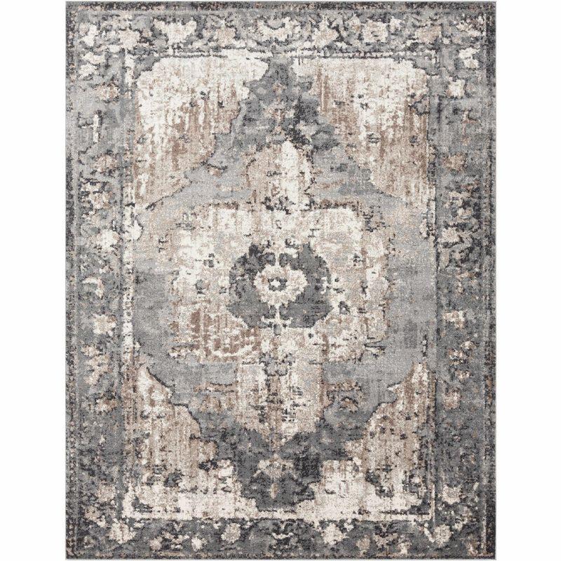Hauteloom Runner Area Rug  Charcoal
