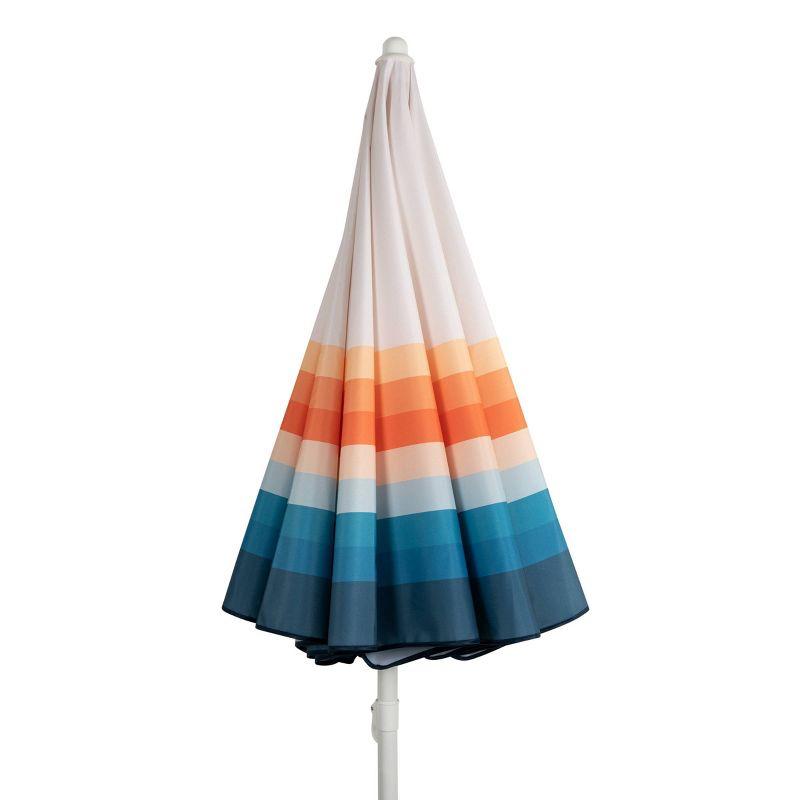 Picnic Time 5.5' Tilt Beach Umbrella with Carry Bag