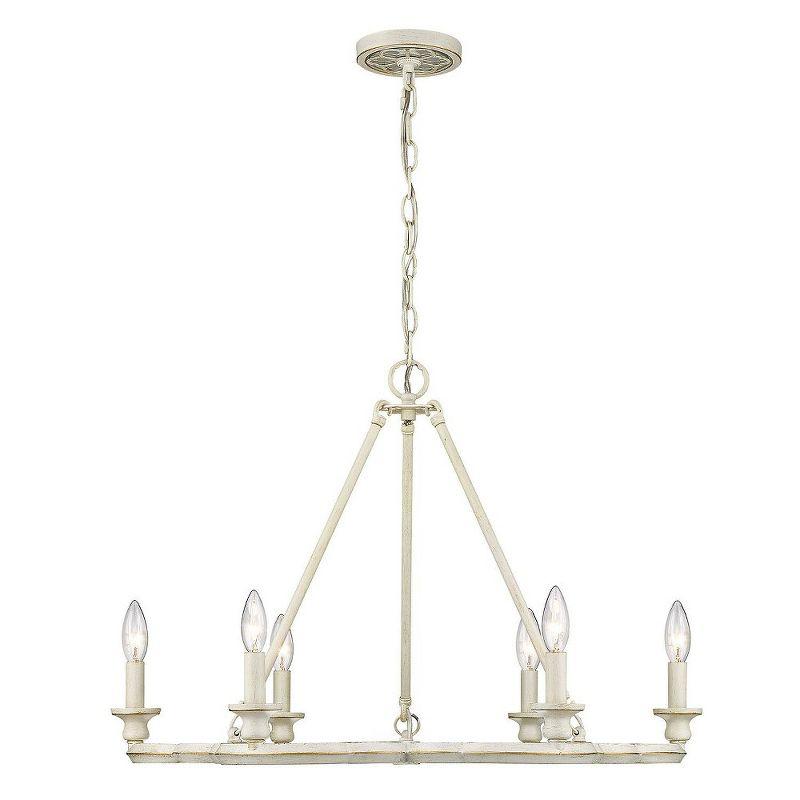 Golden Lighting Saxon 6 Light Chandelier