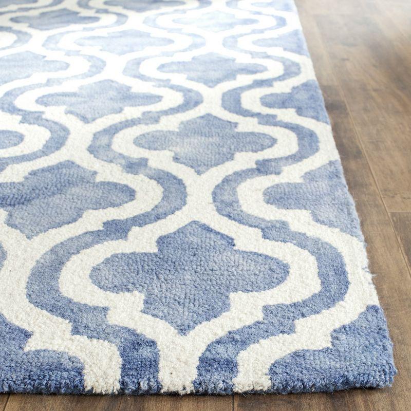 Handmade Ivory Wool Tufted Reversible Area Rug 3' x 5'