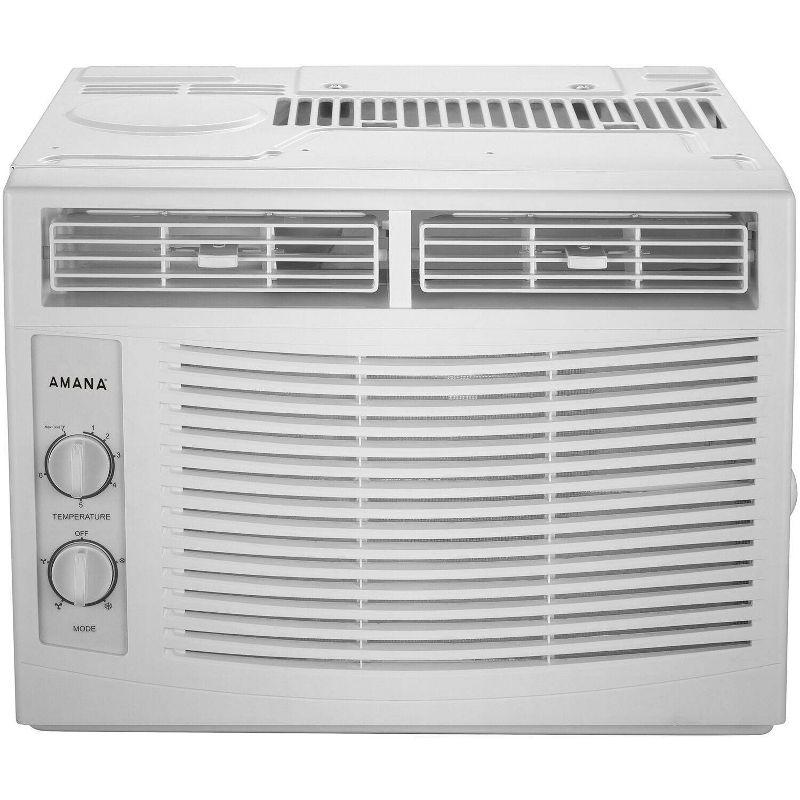 Amana 5,000 BTU Window Air Conditioner, Cools Rooms up to 150 Sq.Ft., White