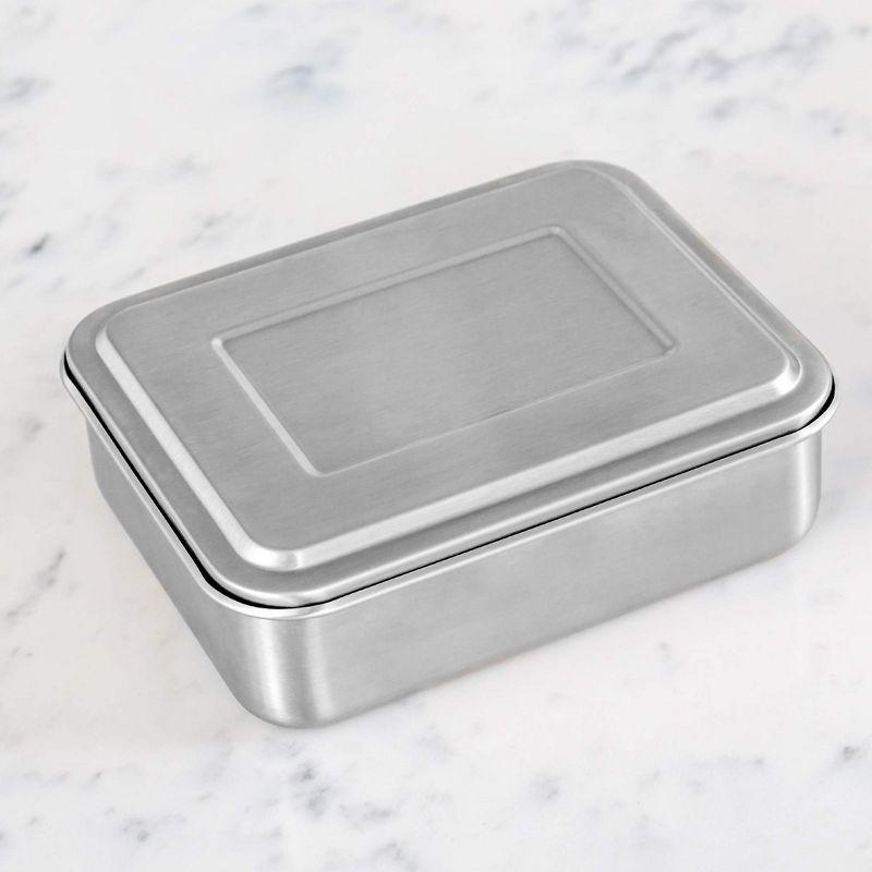 WeeSprout 18/8 Stainless Steel Bento Box - 3 Compartment Lunch Box, for Kids & Adults