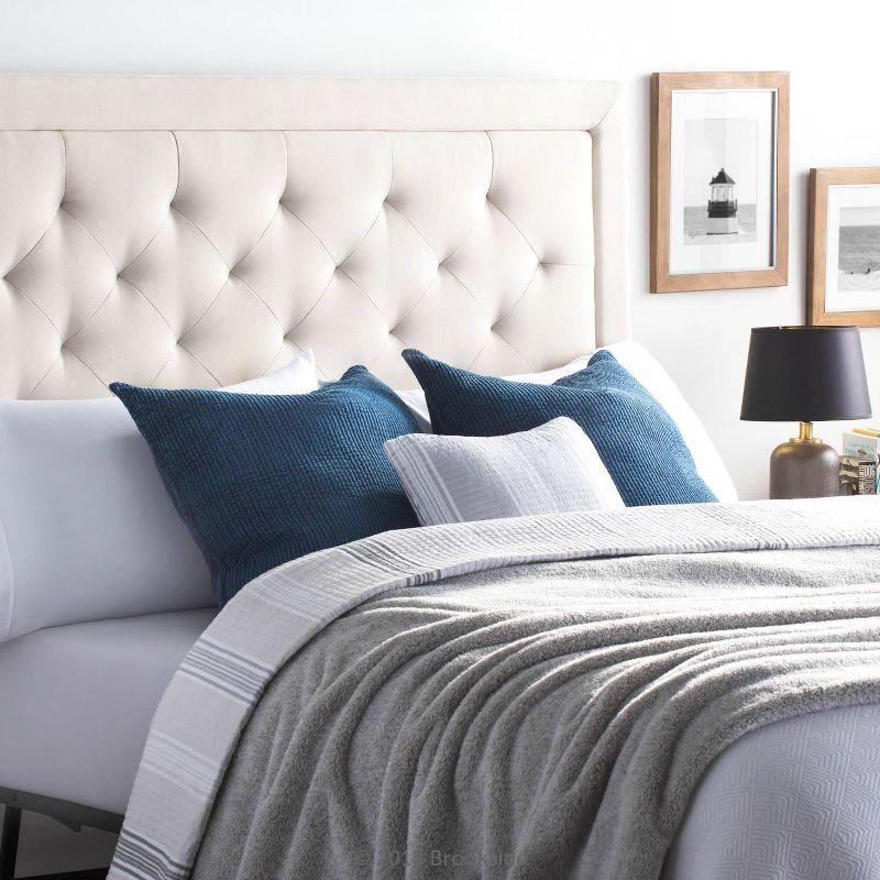 Upholstered Headboard with Diamond Tufting - Brookside Home