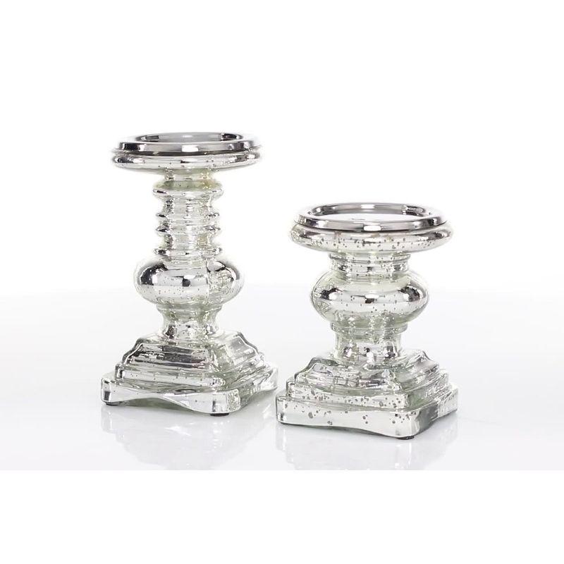 Traditional Candle Holder Set 2ct - Olivia & May