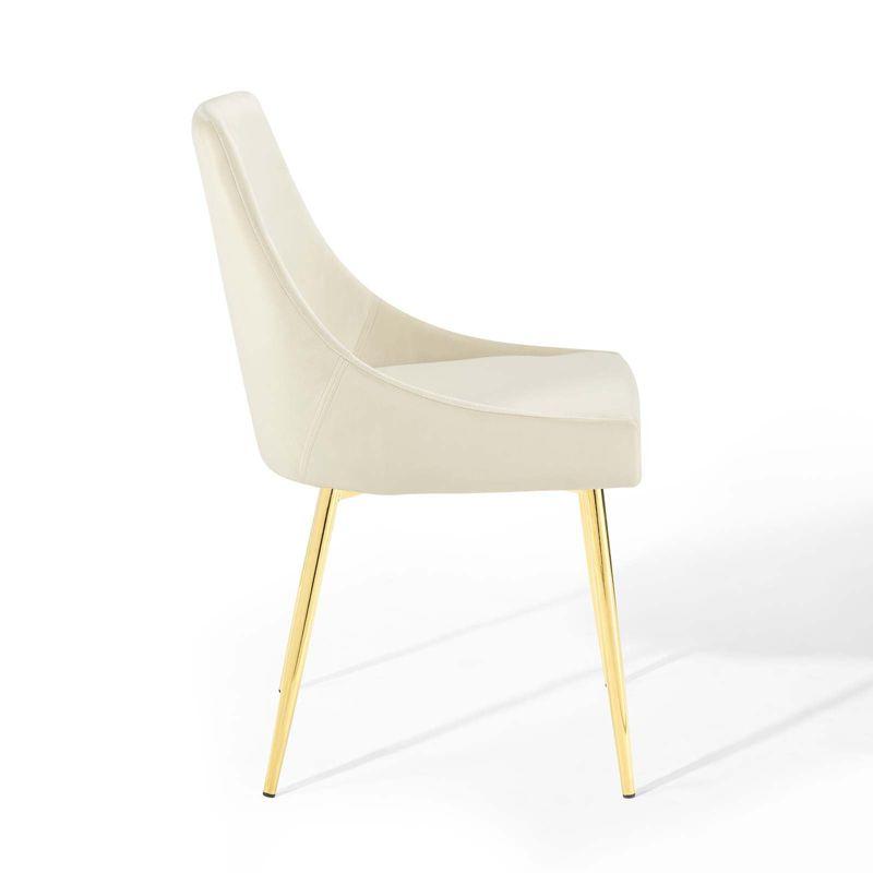 Modway Modway Viscount Performance Velvet Dining Chairs (Set of 2)