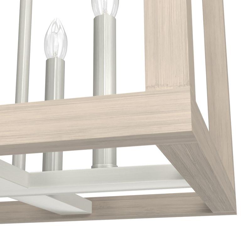 Squire Manor 4 - Light Lantern Rectangle Chandelier