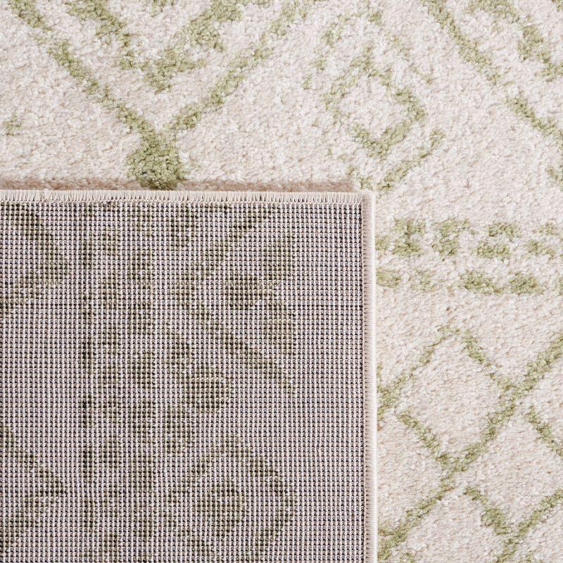 Tulum TUL268 Power Loomed Area Rug - Ivory/Sage - 3'x5' - Safavieh.